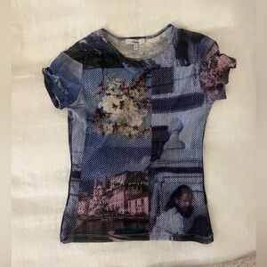 Miaou mesh tshirt size small!!